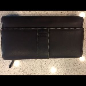 Coach leather wallet